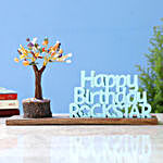 Happy Birthday Rockstar Table Top & Wish Tree