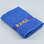 Personalised Blue & Pink Cotton Towels