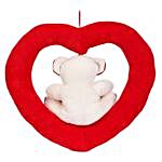 I Love You Teddy In Soft Heart Ring