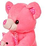 Pink Mother & Baby Teddy Bear