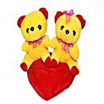 Valentines Yellow Couple Teddy Bear