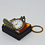 Antique Pocket Watch & Keychain- Mom