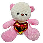 Teddy Bear With Love You Message