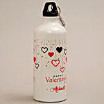 Colourful Hearts V-Day Personalised Bottle