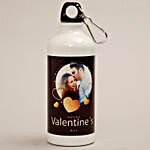 Happy Valentines Day Personalised Bottle