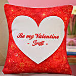 Be My Valentine Personalised Cushion
