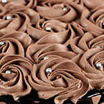 Choco Rose Delight Designer Cake- 1 Kg