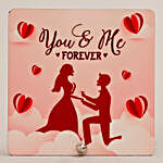 You & Me Table Top With Big Box Of Ferrero Rocher