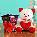 Cute Teddy With Bournville & Dairy Milk