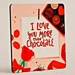 I Love You More Table Top With Cadbury Celebrations Box