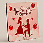 You & Me Table Top With Small Cadbury Celebrations Box