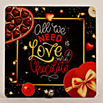 All We Need Is Love Table Top With Dairy Milk and 5 Star