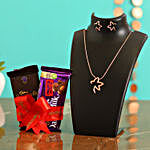 Beautiful Necklace Set With Bournville and Dairy Milk