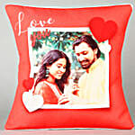 Personalised V Day LED Cushion