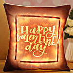 Happy V Day LED Cushion