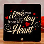Propose Day Personalised Cushion andTable Top