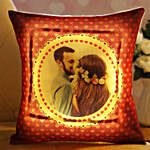 Beautiful In Love Personalised LED Cushion