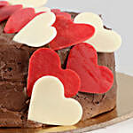 Choco Hearts Love Designer Cake- 1 Kg Eggless