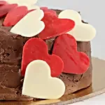 Choco Hearts Love Designer Cake- Half Kg