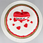 Love U Hearts Designer Cake- 1 Kg