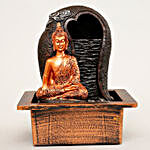 Buddha Round Waterfall Fountain- Copper