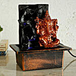 Ganesha Diya Shaped Fountain- Copper