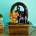 Ganesha Fountain- Golden