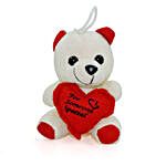 Satyamani White Teddy Bear For Someone Special Soft Toy