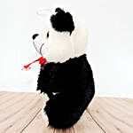 Satyamani Black & White Panda Soft Toy Play Showpiece