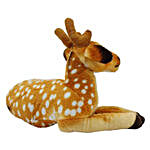 Satyamani Deer Stuffed Toy Animal Kingdom Play Showpiece