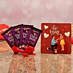 Dairy Milk With Table Top and Red FNP Ribbon
