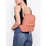 KLEIO Designer Backpack- Peach