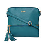 KLEIO Leatherette Sling Bag Olive Green
