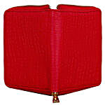 KLEIO Leatherette Wallet Clutch Red