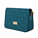 KLEIO Quilted Sling Bag- Olive Green