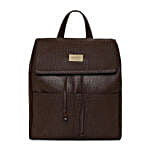 KLEIO Stylish Backpack- Dark Brown