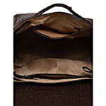 KLEIO Stylish Backpack- Dark Brown