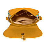 KLEIO Stylish Sling Bag- Mustard