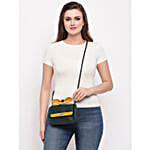 KLEIO Top Bow Sling Bag- Green