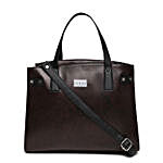 KLEIO Trendy Women Handbag- Dark Brown
