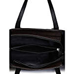 KLEIO Trendy Women Handbag- Dark Brown