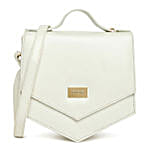 KLEIO Unique Sling Bag- White