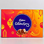 Two Layer Bamboo In Sticker Vase and Cadbury Celebrations