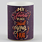 Hug Day Special Hollow Candle & Cadbury Celebrations Pack