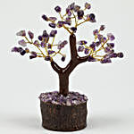 Love Couple Hollow Candle & Amethyst Stone Wish Tree