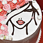 Choco Lady Designer Cake