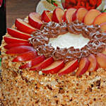 Fruit Walnut Designer Cake- 2 Kg Eggless