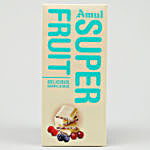 Amul Super Fruit Chocolate With Red & White Teddy