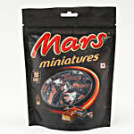 Mars Miniatures Chocolate With Red & White Teddy