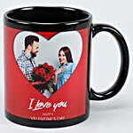 Personalised Couple Photo Mug With Love Table Top